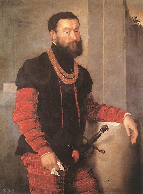 MORONI, Giovanni Battista Portrait of a Soldier sg Spain oil painting art